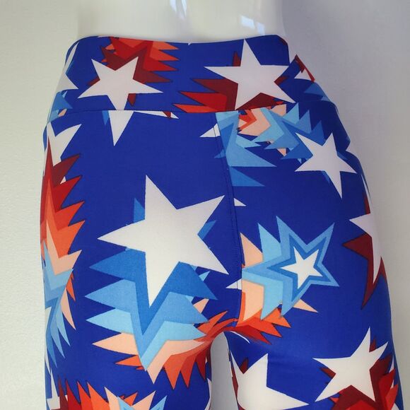 NEW LuLaRoe Blue Star Leggings - Picture 4 of 9